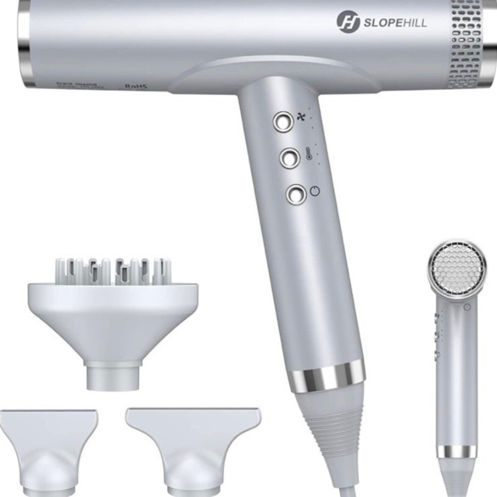 Slopehill Professional Hair Dryer with Diffuser, Ionic Hair Dryer